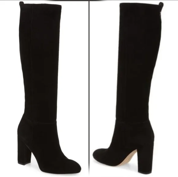 💔SOLD💔NIB SAM EDELMAN SUEDE KNEE HIGH BOOTS - Picture 3 of 3